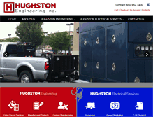 Tablet Screenshot of hughstonengineering.com